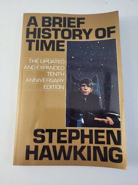 A Brief History of Time by Stephen Hawking Paperback 10th Anniversary Edition
